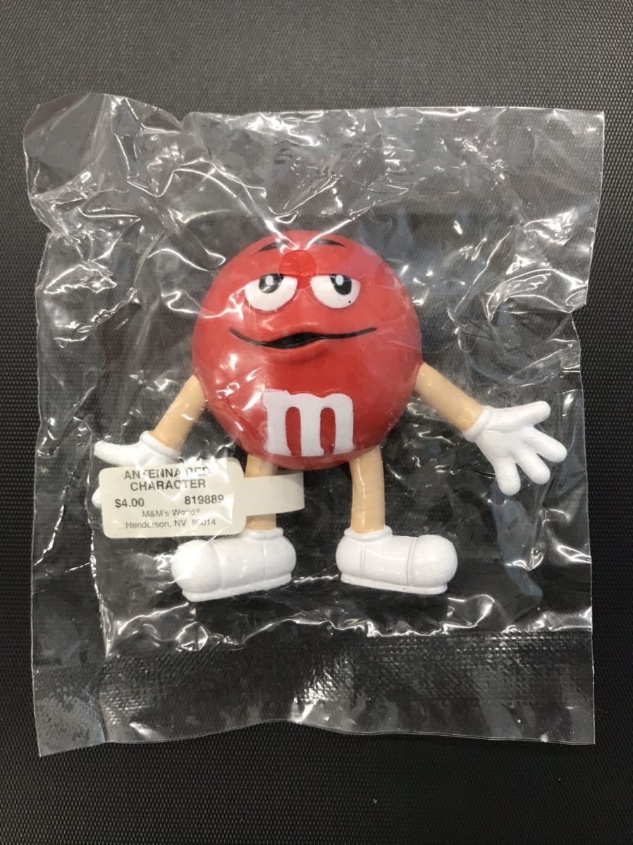 新品】m&m's アンテナトッパー レッド 激レア エムアンドエムズ