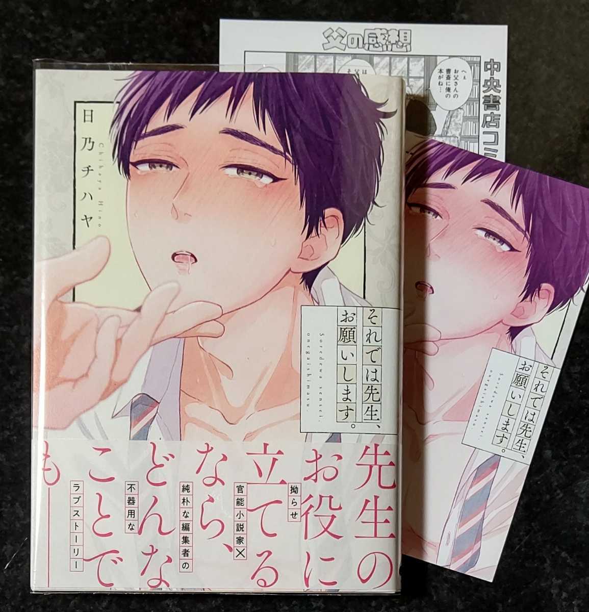 特典ペーパー 両面カード付 それでは先生 お願いします 日乃チハヤ 11月新刊 の落札情報詳細 ヤフオク落札価格情報 オークフリー スマートフォン版