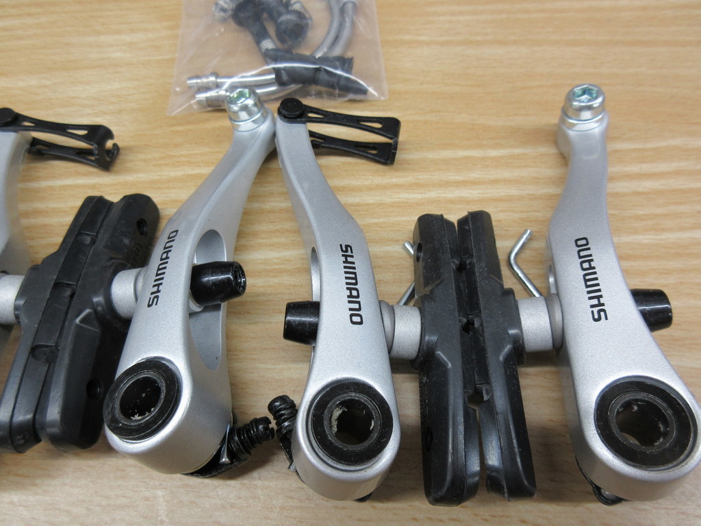 シマノ Br R353 シルバー 前後セット コンパクトvブレーキ 未走行品 の落札情報詳細 ヤフオク落札価格情報 オークフリー スマートフォン版