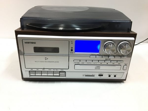 MUSITRENDレコードプレーヤーミュジックプレーヤーMT406