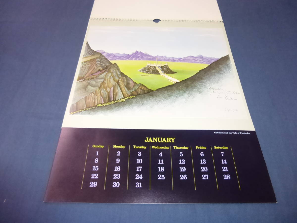 80 331 The Silmarillion Calendar1978 トールキン シルマリルの物語1978年カレンダー J R R Tolkien の落札情報詳細 ヤフオク落札価格情報 オークフリー スマートフォン版