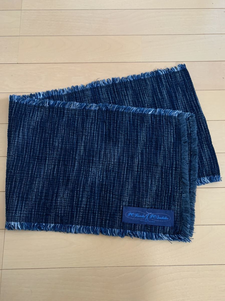 送料無料】Porter Classic - KASURI STOLE - INDIGO ポーター