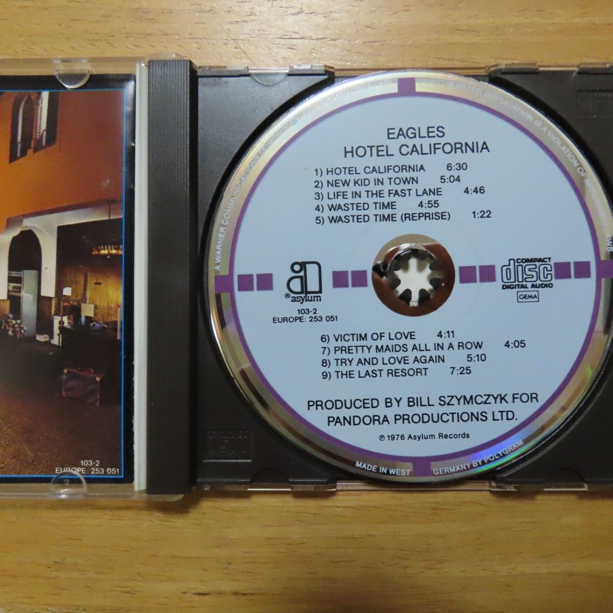 CD イーグルス（EAGLES）『ホテル・カリフォルニア HOTEL