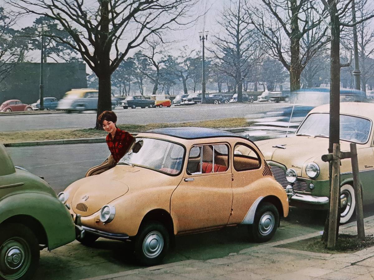 古い 富士重工 スバル 360 昭和30年代 当時物カタログ！☆ SUBARU 360