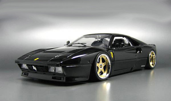 1/18 フェラーリ 288GTO BLK 改 Koenig カスタムの落札情報詳細