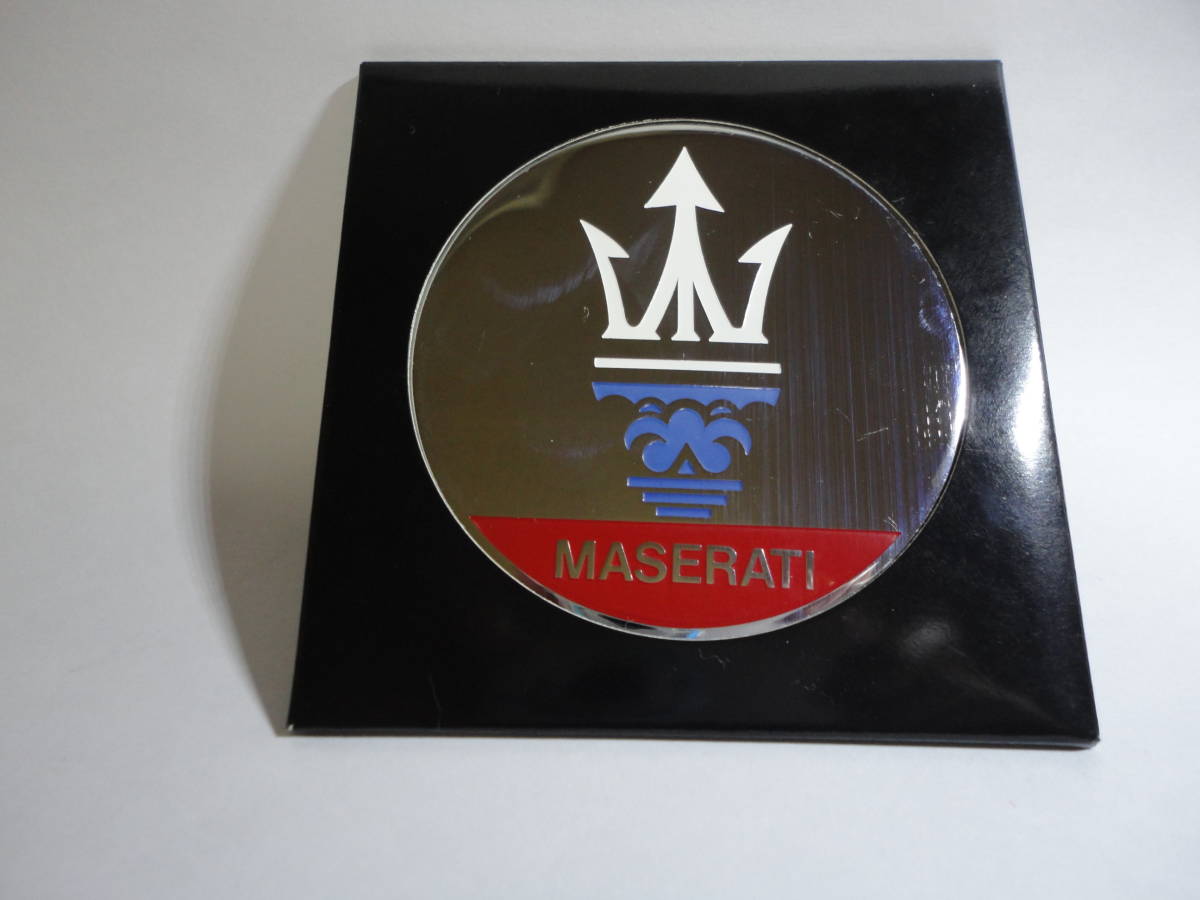 新品 カードホルダー マグネット ロゴマーク Maserati マセラティ の落札情報詳細 ヤフオク落札価格情報 オークフリー スマートフォン版