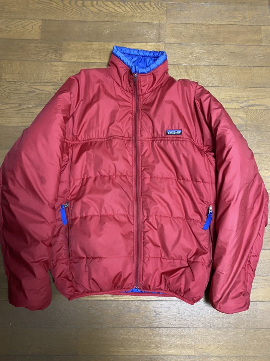 美品】PATAGONIA FIREBALL JACKET 赤×青 sizeM パタゴニア 美品】PATAGONIA FIREBALL JACKET 赤×青 sizeM パタゴニア