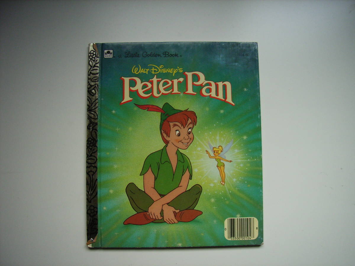ピーターパン 英語 絵本 Peter Pan ディズニー リトルゴールデンブック Walt Disney S 洋書 Little Golden Books アンティーク インテリア の落札情報詳細 ヤフオク落札価格情報 オークフリー スマートフォン版