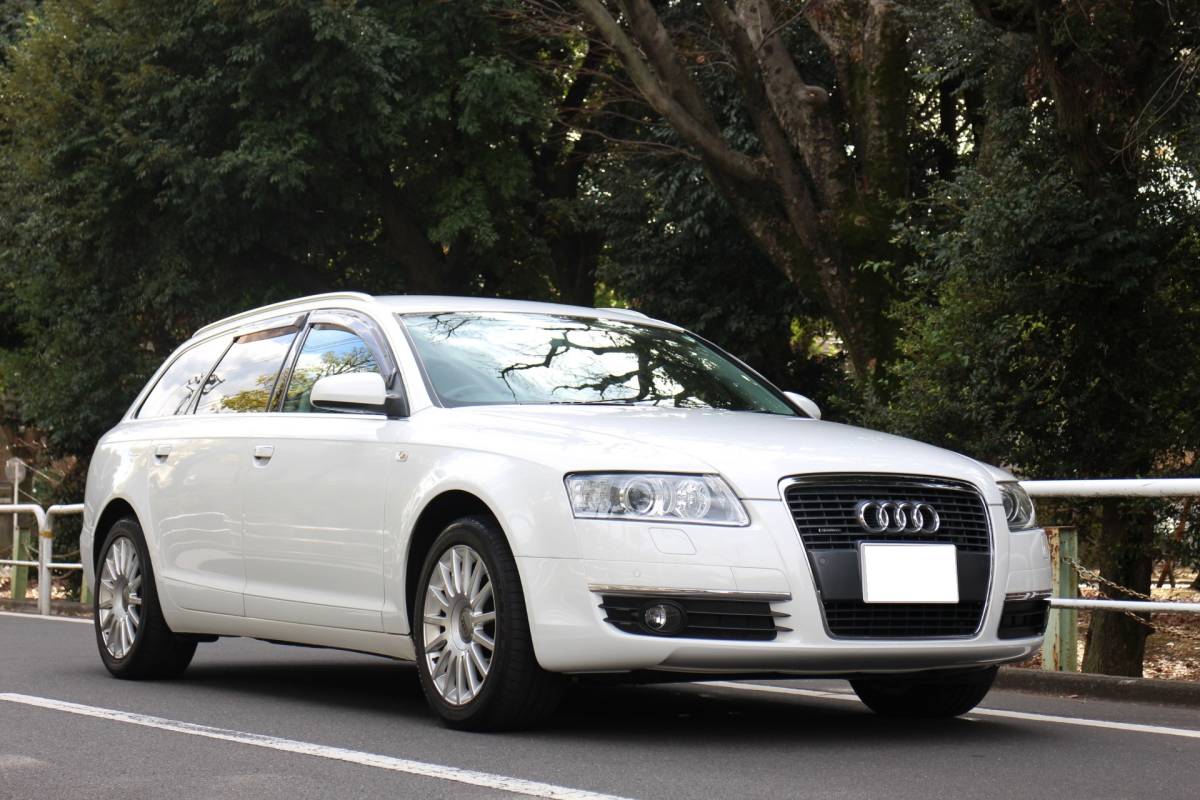 超美車 210馬力4wd アウディa6アバント 2 8fsiクアトロ 検令和4 9長期 アークティックホワイト 黒革 パドルシフト ナビ Hid 禁煙 東京 の落札情報詳細 ヤフオク落札価格情報 オークフリー スマートフォン版