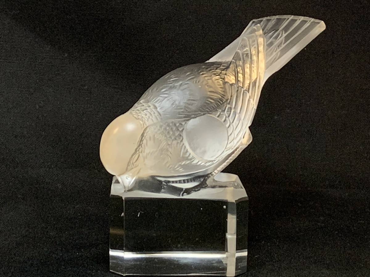 ルネ・ラリック R.LALIQUE 彫像・ペーパーウエイト 「Mioneau