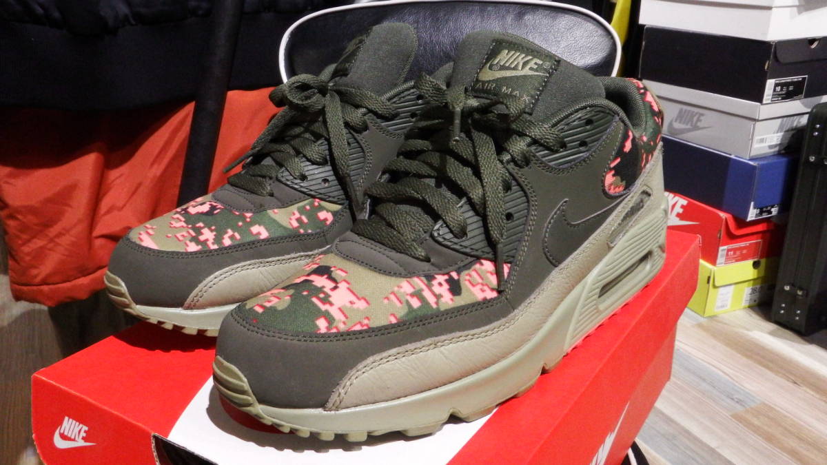 nike air max 90 digi camo olive