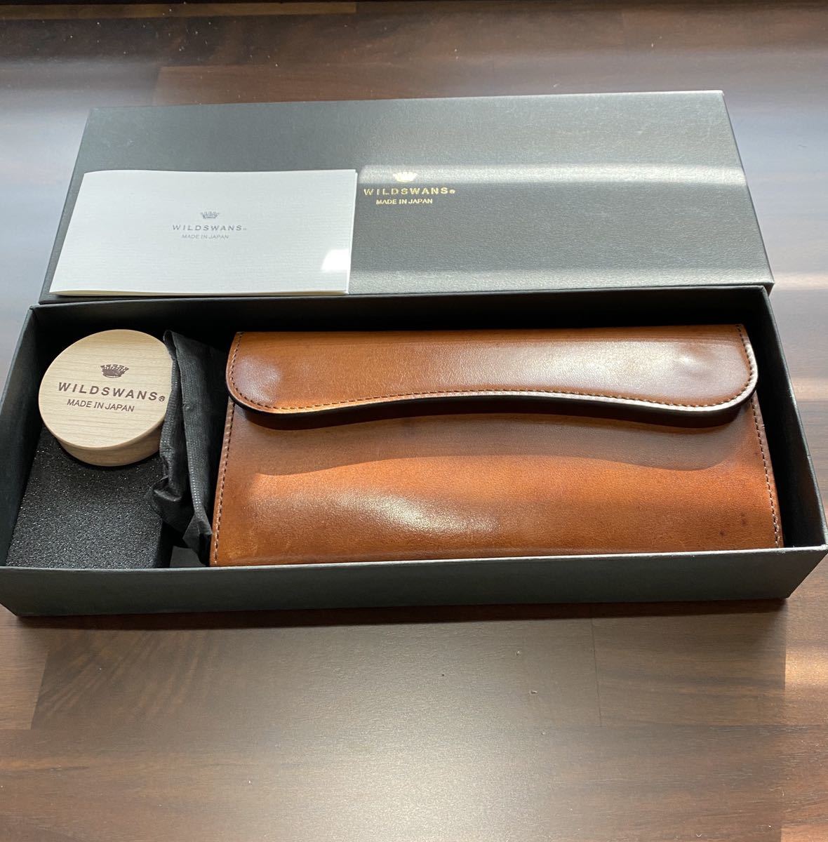 WILDSWANS kf-003フルグレインブライドル ダークステイン 二つ折り kf