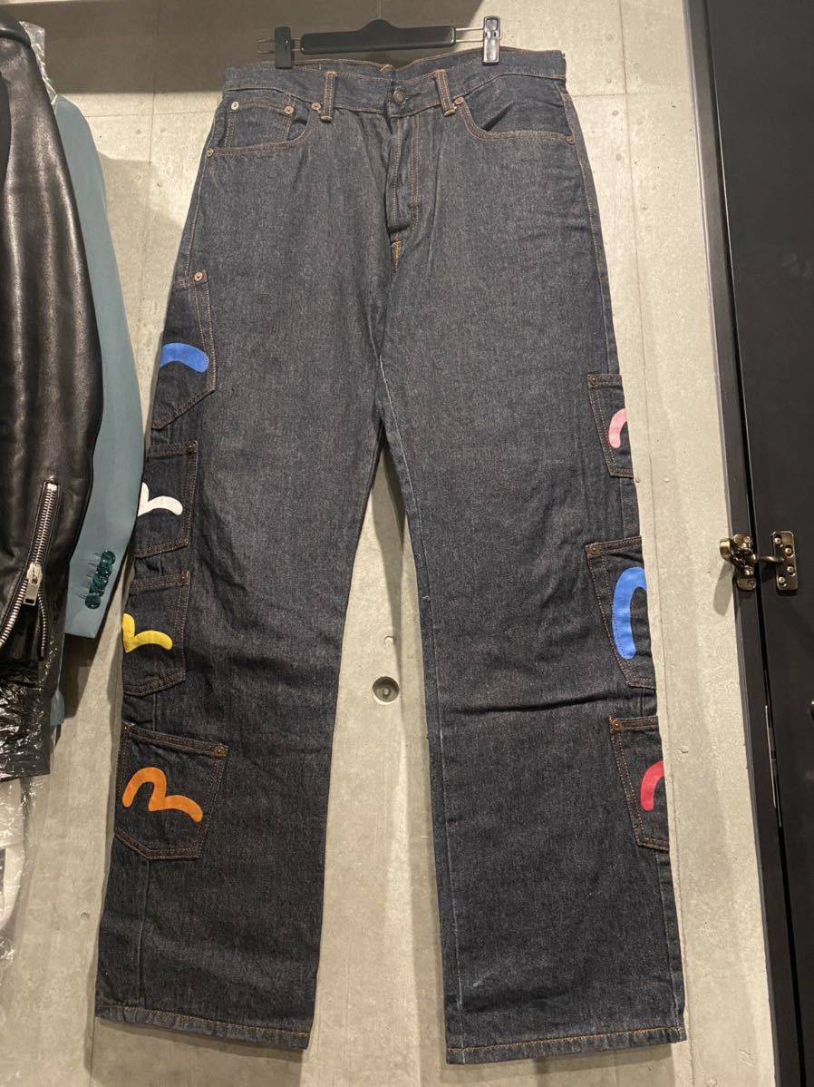 Evisu エヴィス エビス メニーポケット ジーンズ W34 デニム