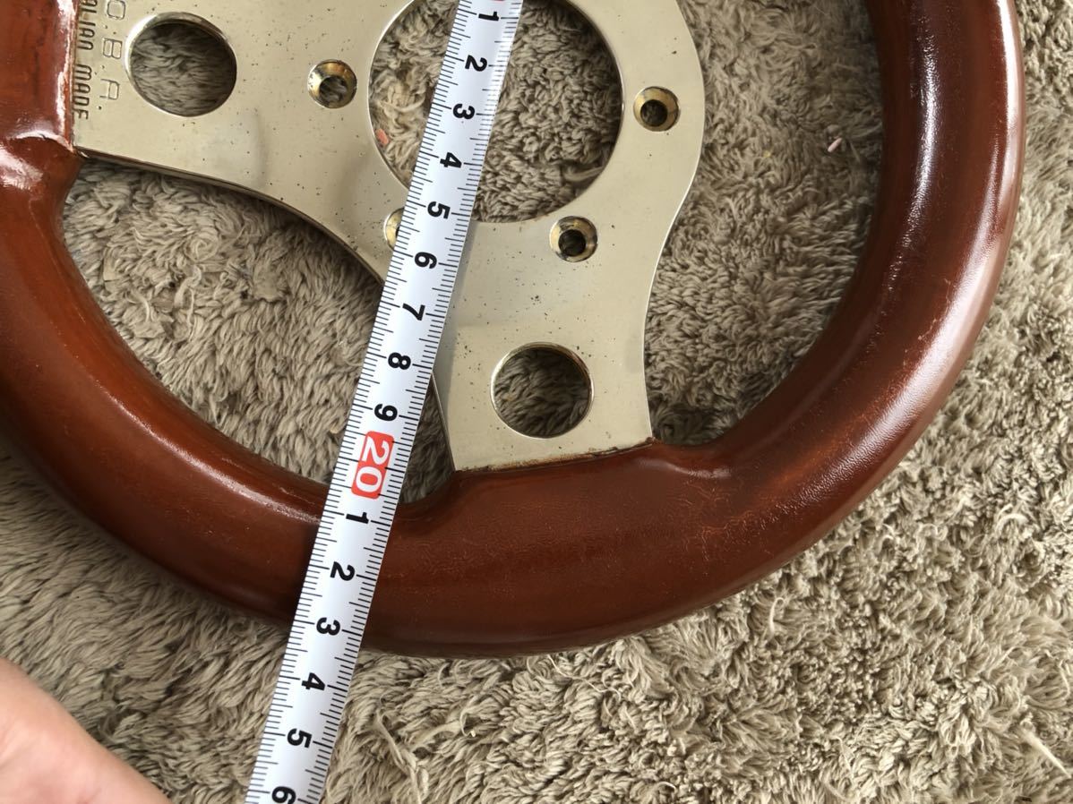 超小径ステアリング 23パイ 街道レーサー（超小径23パイウッド