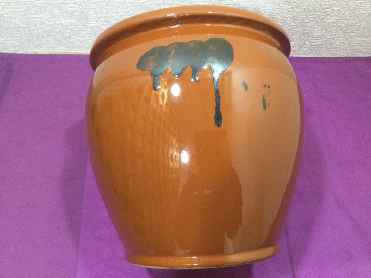 4号かめ 久松窯 かめ 梅干保存陶器 味噌保存容器 漬物保存陶器 久松 常滑焼 壺 保存容器 梅干し ぬか床 高さ29cm 幅25cm の落札情報詳細 ヤフオク落札価格情報 オークフリー スマートフォン版
