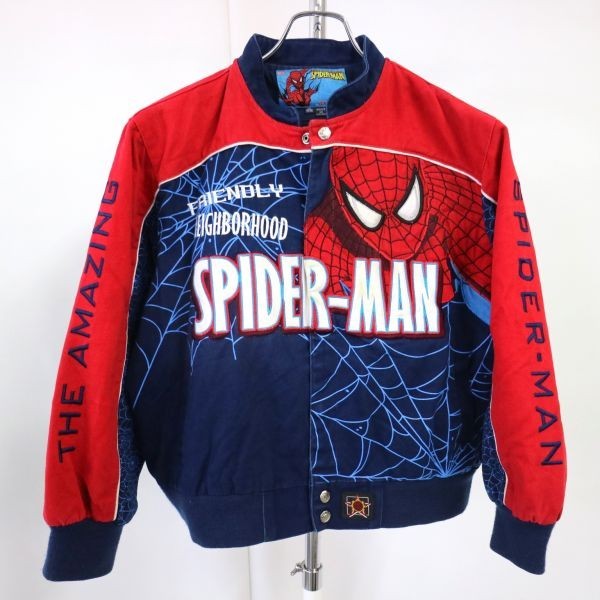 jh design スパイダーマン レーシングジャケット ブラック