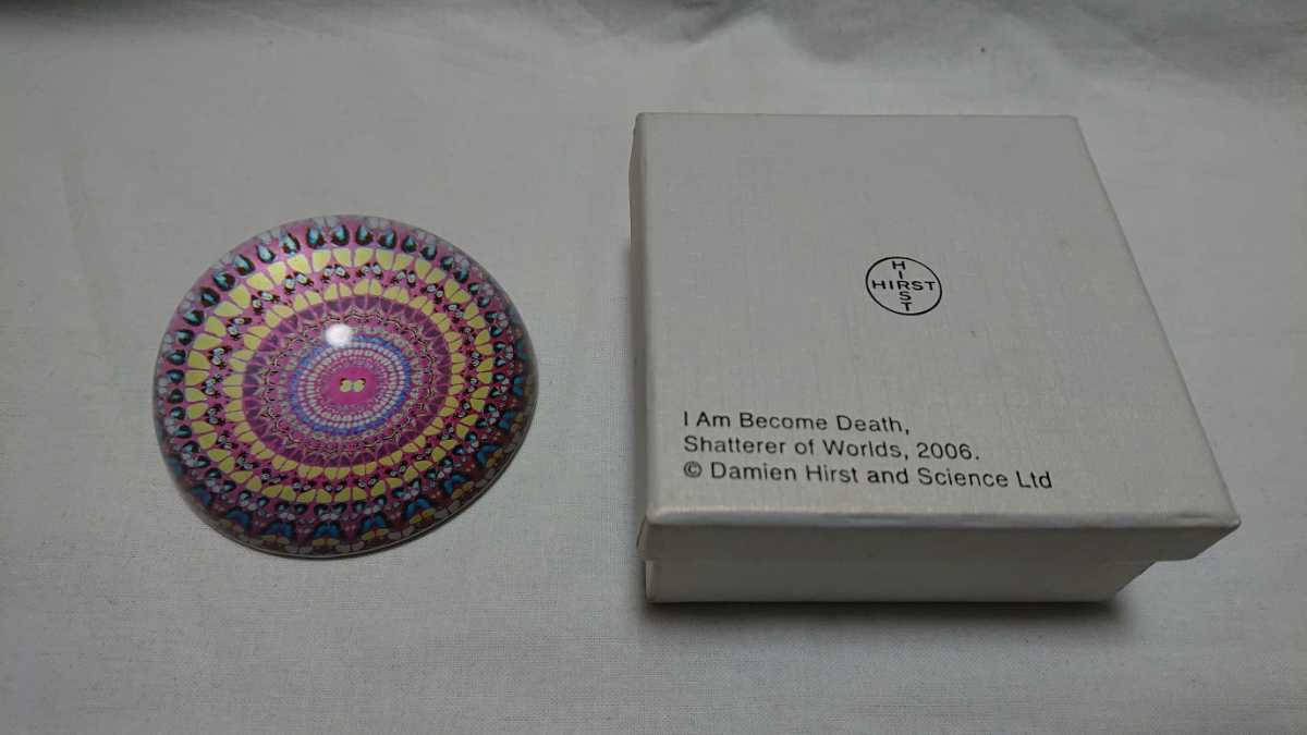 超希少!!限定品!! ダミアン・ハースト バタフライ ペーパーウエイト の
