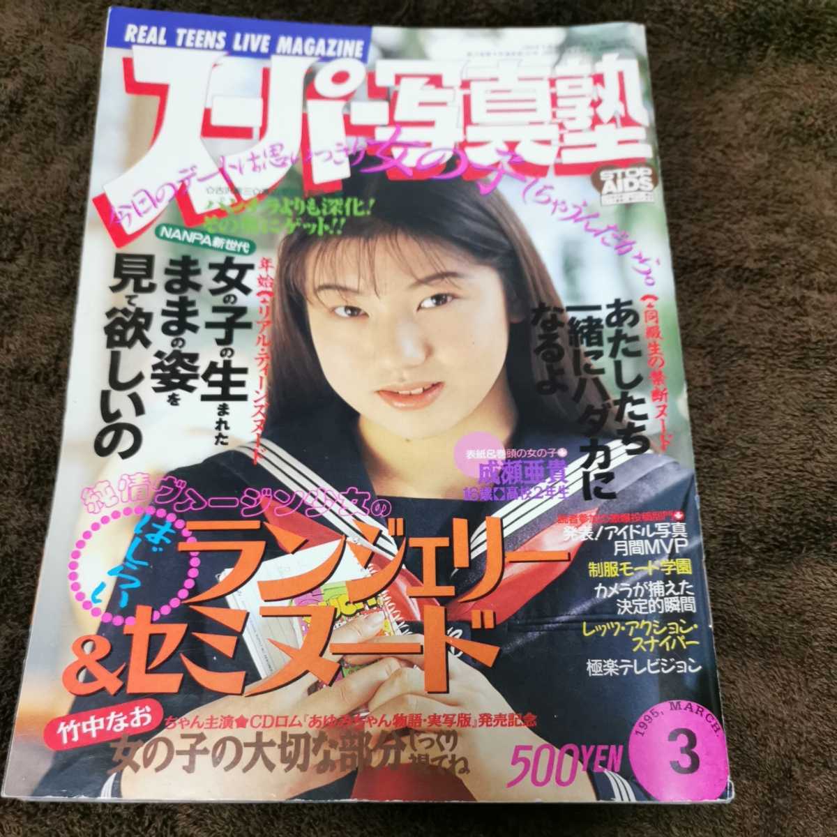 スーパー写真塾 1995年 3月 成瀬亜貴 犬童由夏 他の落札情報詳細
