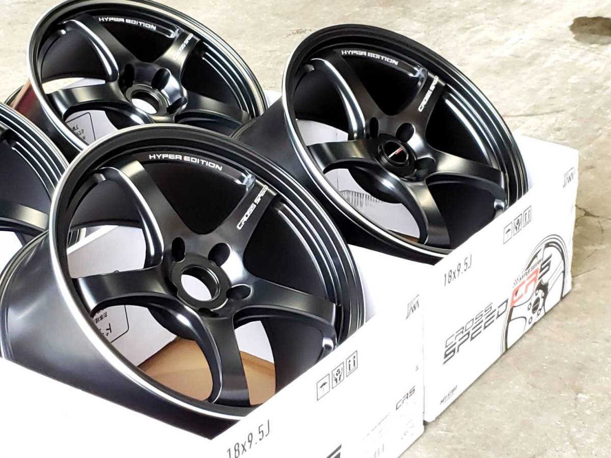 新品】☆逆ゾリ☆ 8.5J +38 9.5J +35 超軽量 クロススピード CR5