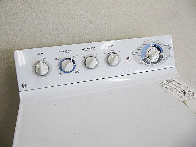 希少品 Ge Appliances 全自動ガス乾燥機 Dwxr4g 都市ガス用 衣類乾燥機 乾燥容量7 5ｋｇ の落札情報詳細 ヤフオク落札価格情報 オークフリー スマートフォン版