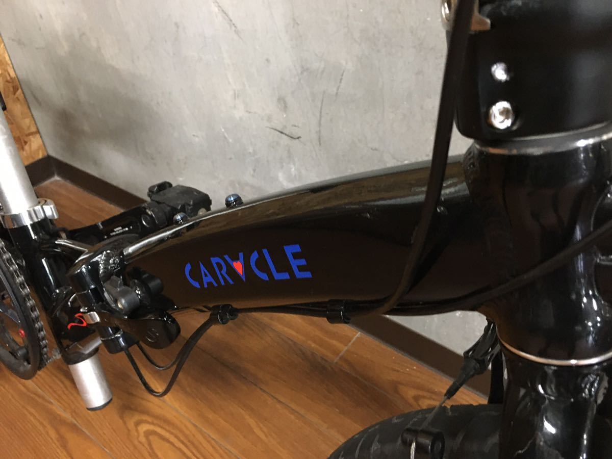 中古】CARACLE/カラクル/CARACLE-S標準仕様タイプ/折り畳み自転車 の