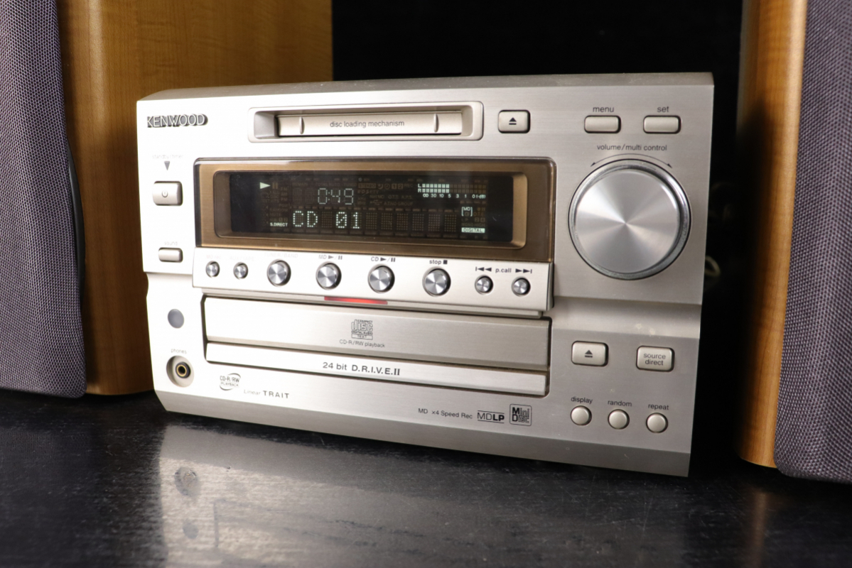 ケンウッド RD-HD7MD コンポ 美品KENWOOD RD-HD7MD ⁄ LS-HD9
