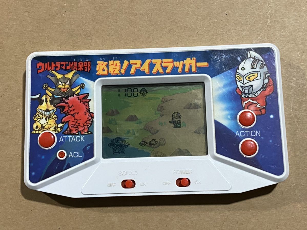 ウルトラマン腕時計m78 LSIゲーム2台セット BANDAIキン肉マンⅢ
