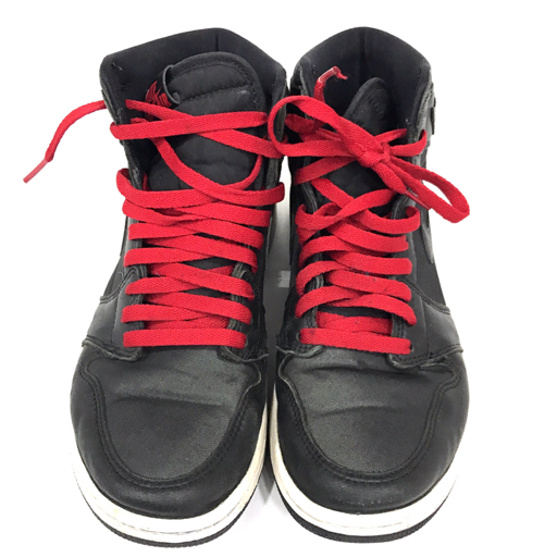 ナイキ 26cm ナイキ エアジョーダン 1 レトロ ハイ オリジナル 黒 赤 5550 060 ハイカット スニーカー メンズ の落札情報詳細 ヤフオク落札価格情報 オークフリー スマートフォン版