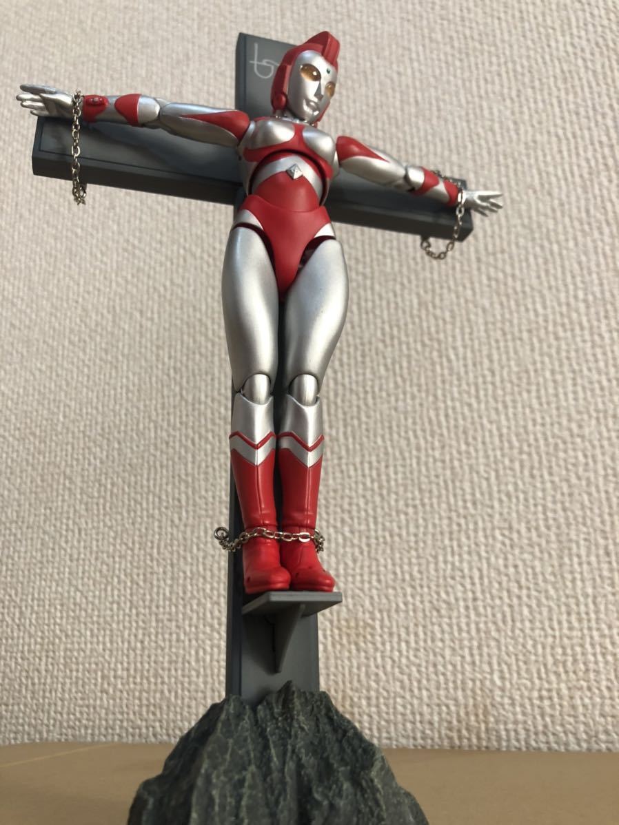 十字架 処刑台 鎖付 ゴルゴダ星 磔 figma ultra act フィギュア