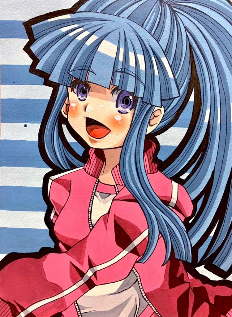 新品】○同人手描きイラスト○ひぐらしのなく頃に 古手梨花 体操服