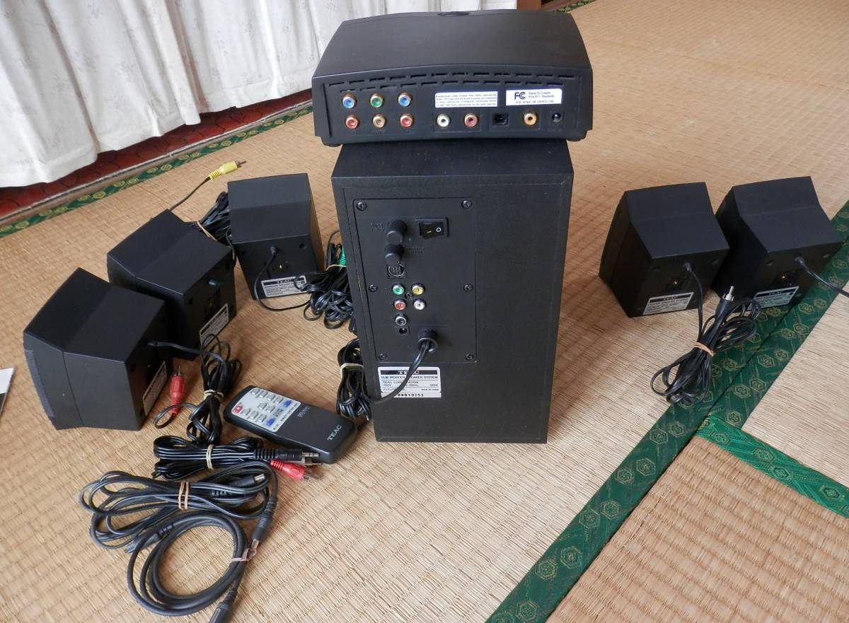 オーディオ機器 TEAC ホームシアターシステム