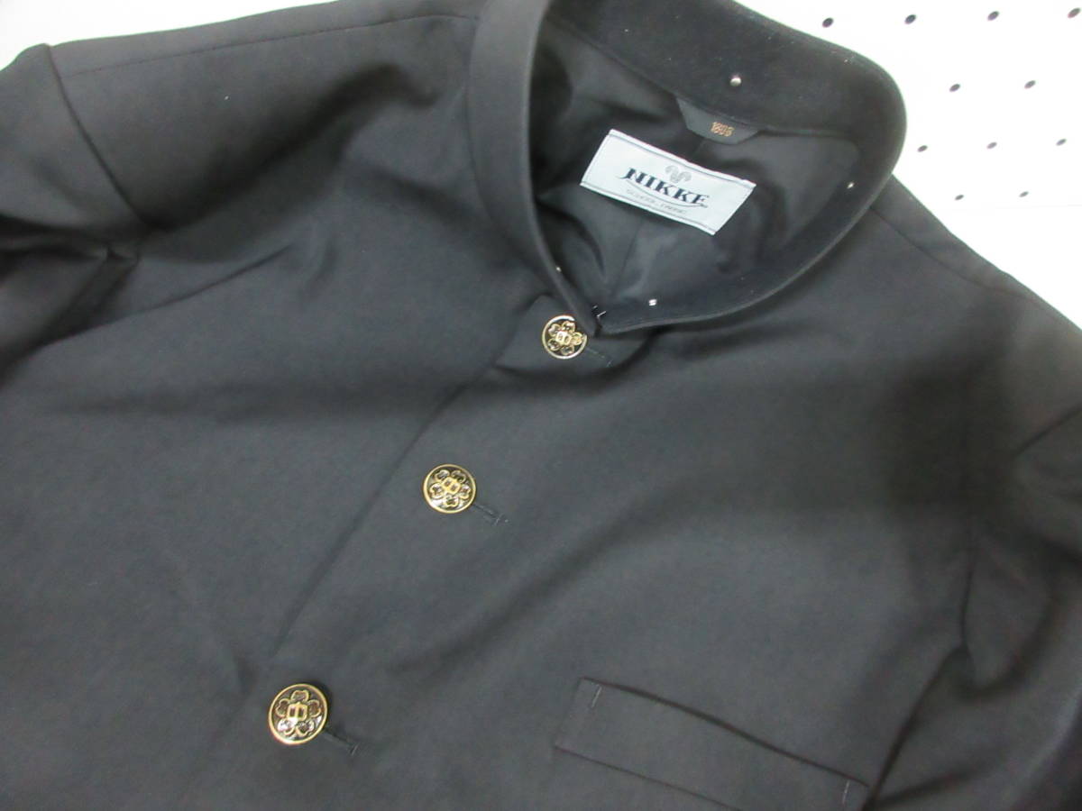 Hgt021 数量1 標準学生服 中学校学ラン マネキン サンプル 180b 前ボタン下2個無 袖左右1 の落札情報詳細 ヤフオク落札価格情報 オークフリー スマートフォン版