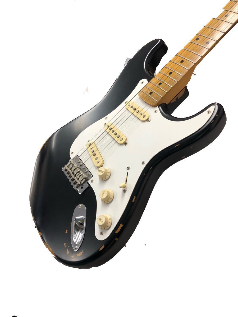 ギター Bacchus BST-57EC BST-2-RSM/M SLPK (Bacchus / バッカス) エレキギター ストラトタイプ