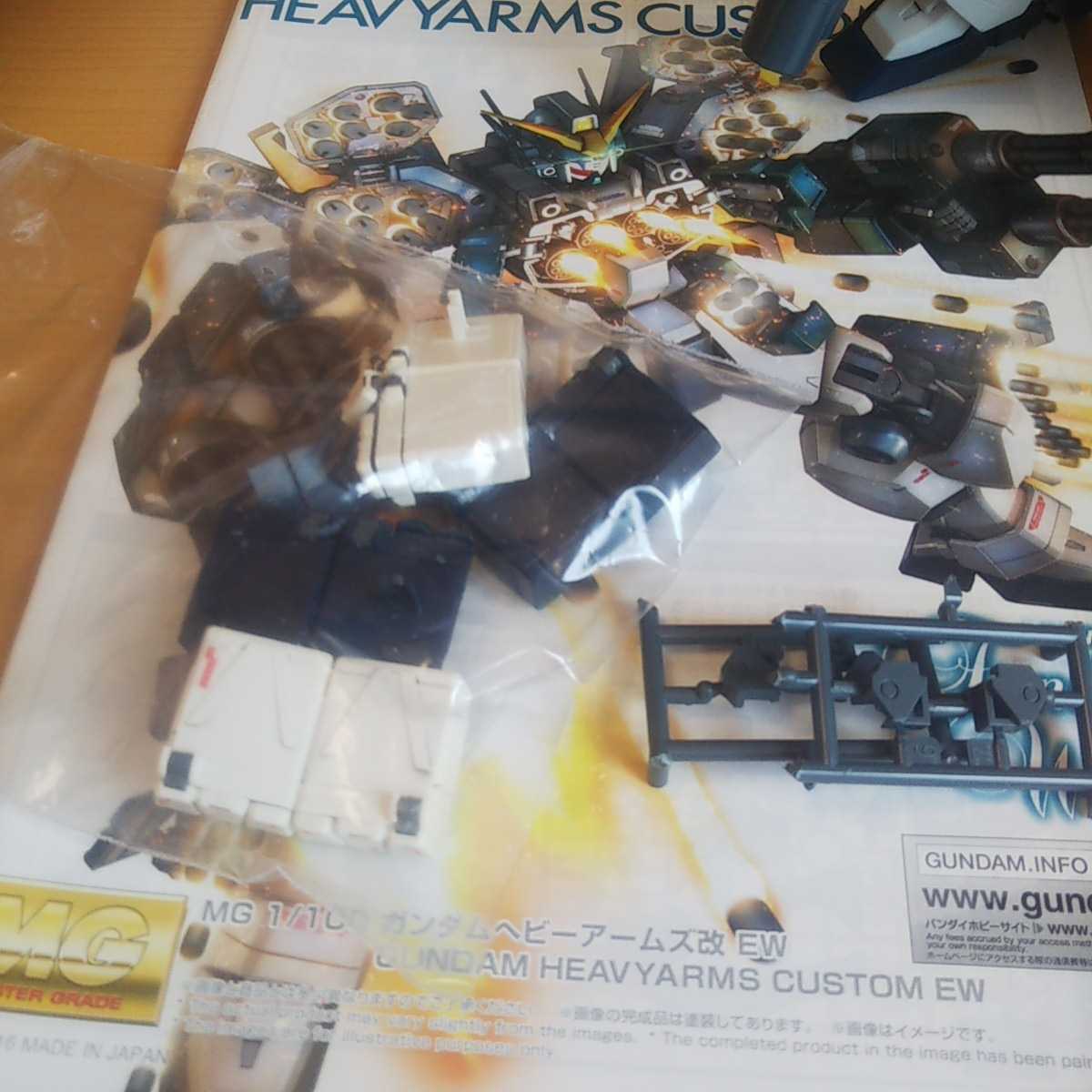 ガンプラ ジャンク素組み プレミアムバンダイMGガンダムヘビーアームズ