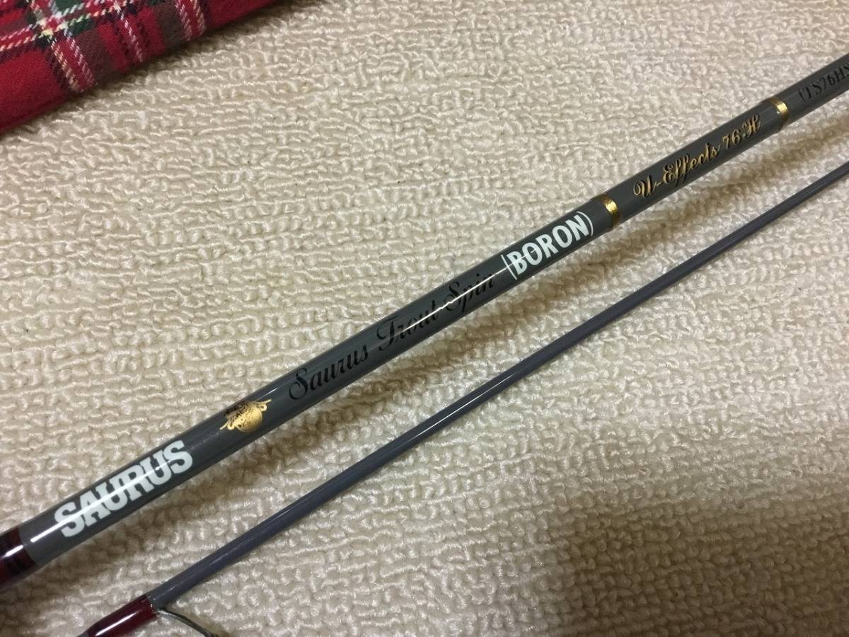 ザウルス トラウトロッド ユーイフェクツ ボロン TS-76HS おまけ付