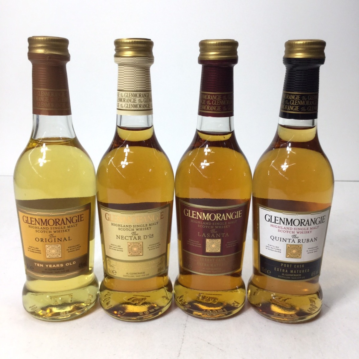 Glenmorangie ミニボトル ウイスキー4本セット グレンモーレンジィ