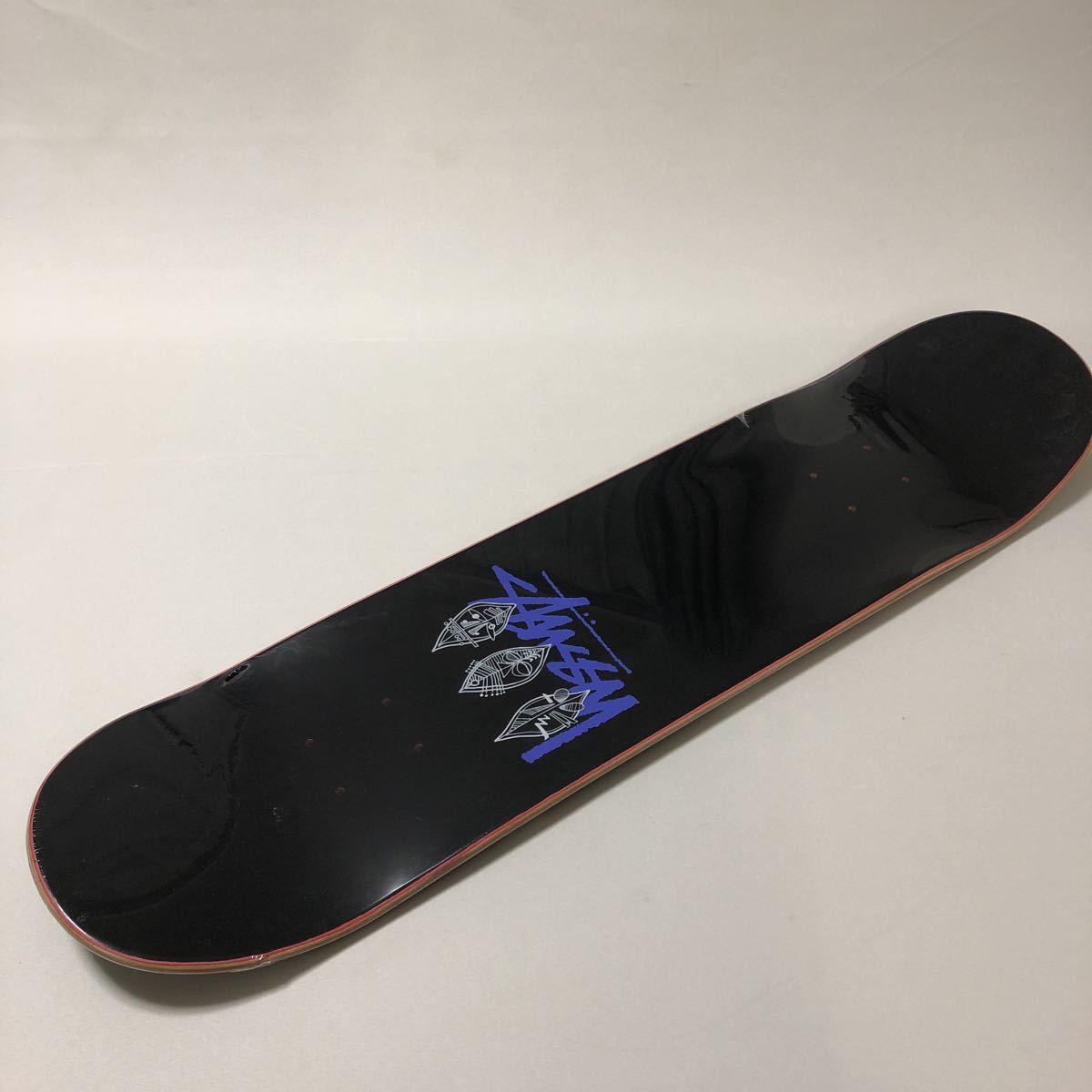 STUSSY 非売品 限定 ステューシーチャプト周年記念 スケボーデッキ 新品】□新品□ STUSSY 非売品 限定 Skateboard ( ステューシー