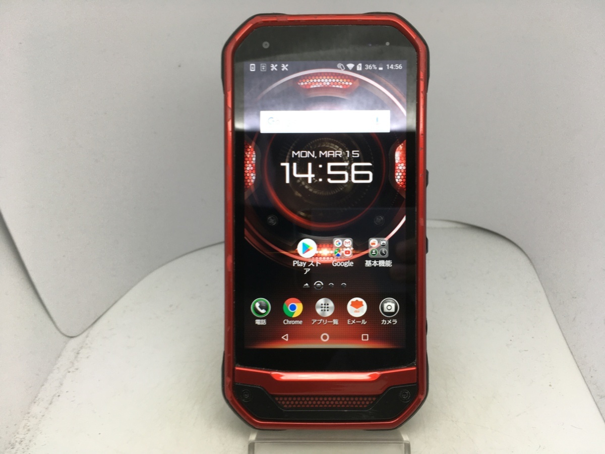 中古 ジャンク Pc反応なし 京セラ Torque G03 Kyv41 Simフリー Au解除版 レッド Nw利用制限 本体 6 の落札情報詳細 ヤフオク落札価格情報 オークフリー スマートフォン版