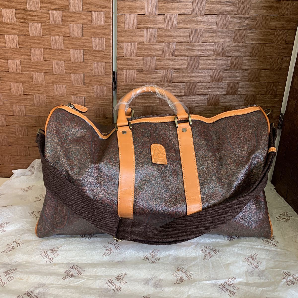 Mulberryボストンバッグ Made in 装い Itary