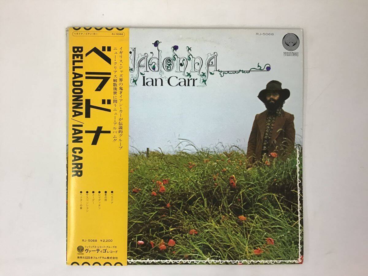 LP / IAN CARR / BELLADONNA / 帯付 [3247RG]の落札情報詳細 - Yahoo 