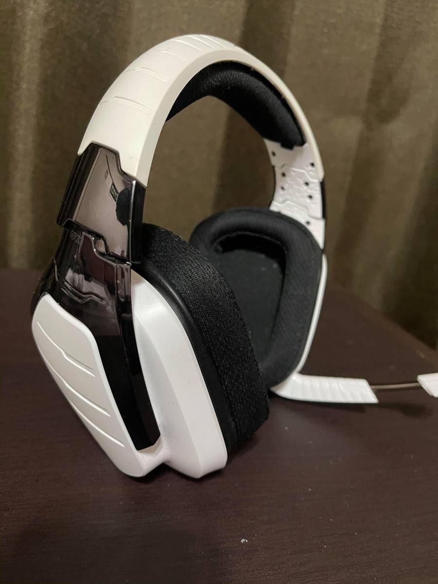 Logicool G ゲーミングヘッドセット ワイヤレス Rgb 無線 G933 ホワイト 7 1chノイズキャンセリング マイク 付き の落札情報詳細 ヤフオク落札価格情報 オークフリー スマートフォン版