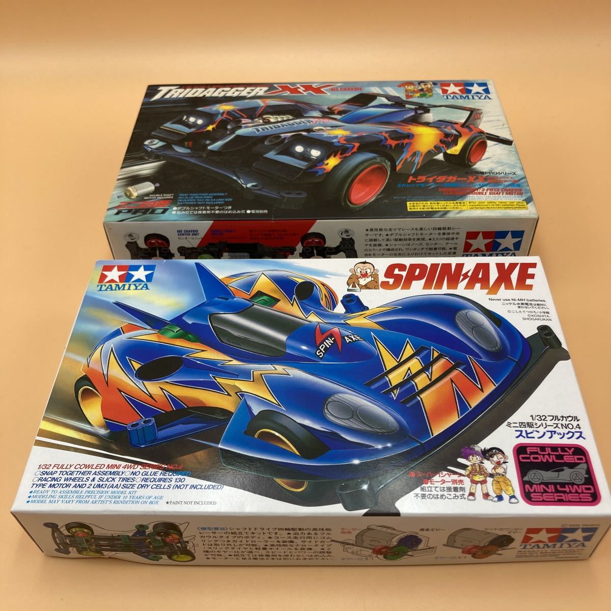 TAMIYA ミニ四駆 SPIN-AXE（新品】タミヤ ミニ四駆 スピン