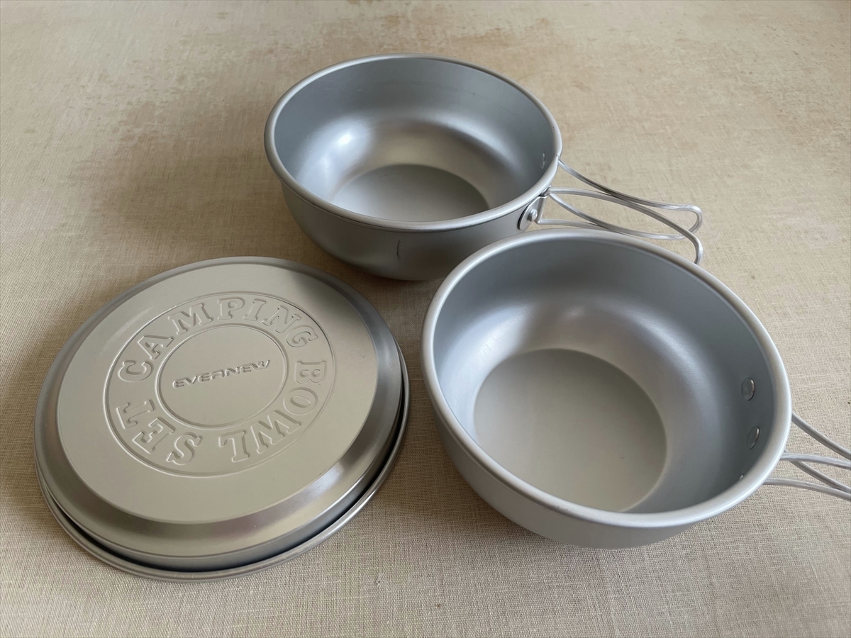 アウトドア エバニュー EVERNEW ビンテージ コッヘル camping bowl set