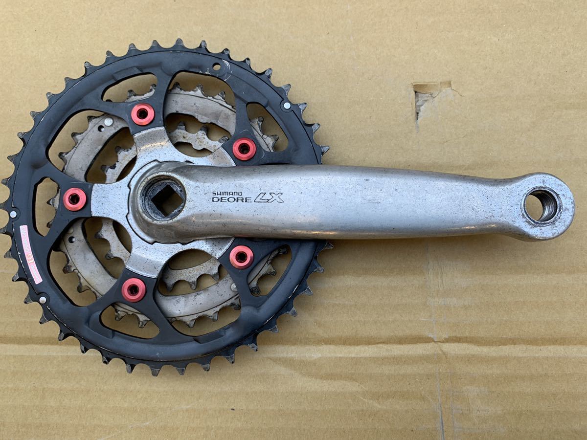 SHIMANO シマノ DEORE ☆LX ☆FC-M569 175㎜ ☆42/32/22T トリプル