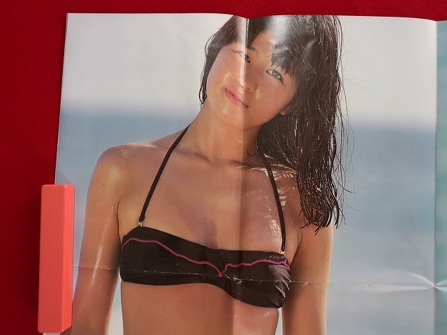 柏原芳恵 等身大ポスター 特大 水着ポスター！