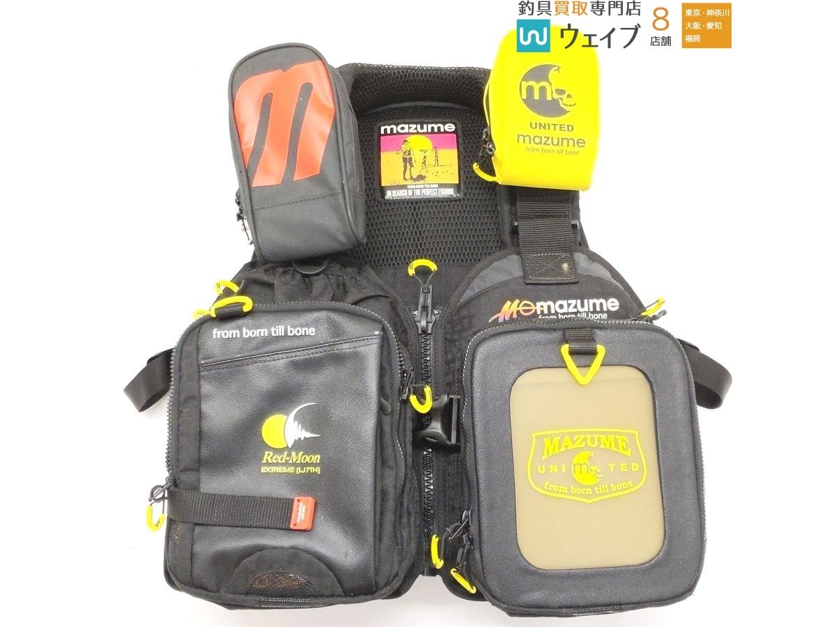 mazume Red-Moon Extreme フィッシングベスト mazume レッドムーンライフジャケットⅨ カモ