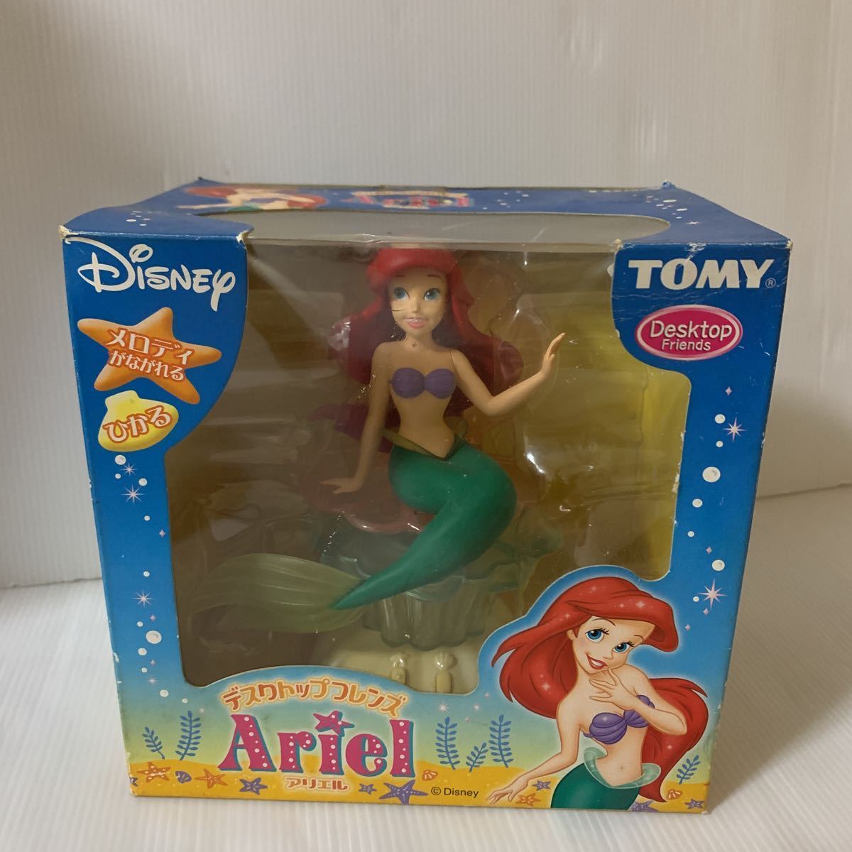 レア 希少 ディズニー 光とメロディがながれる デスクトップフレンズ アリエル Tomy フィギュア の落札情報詳細 ヤフオク落札価格情報 オークフリー スマートフォン版