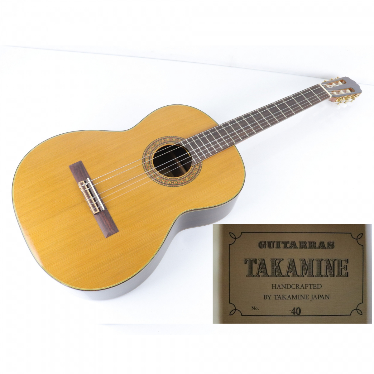 Takamine タカミネ 寂しかっ No.40 クラシックギター