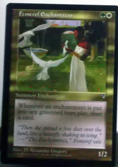 ｍtg英語 Femeref Enchantress フェメレフのエンチャントレス ビジョンズ レア の落札情報詳細 ヤフオク落札価格情報 オークフリー スマートフォン版