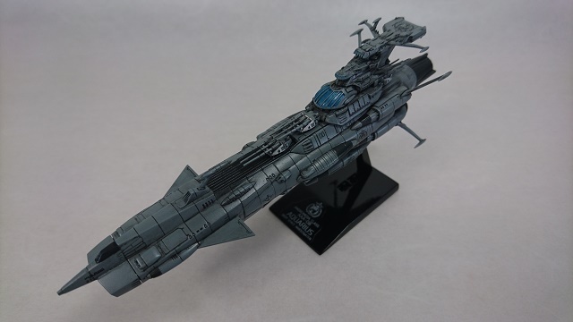 宇宙戦艦ヤマト 1/1000 ラボラトリーアクエリアス完成品 宇宙戦艦ヤマト プラモデル ラボラトリーアクエリアス1/1000完成品